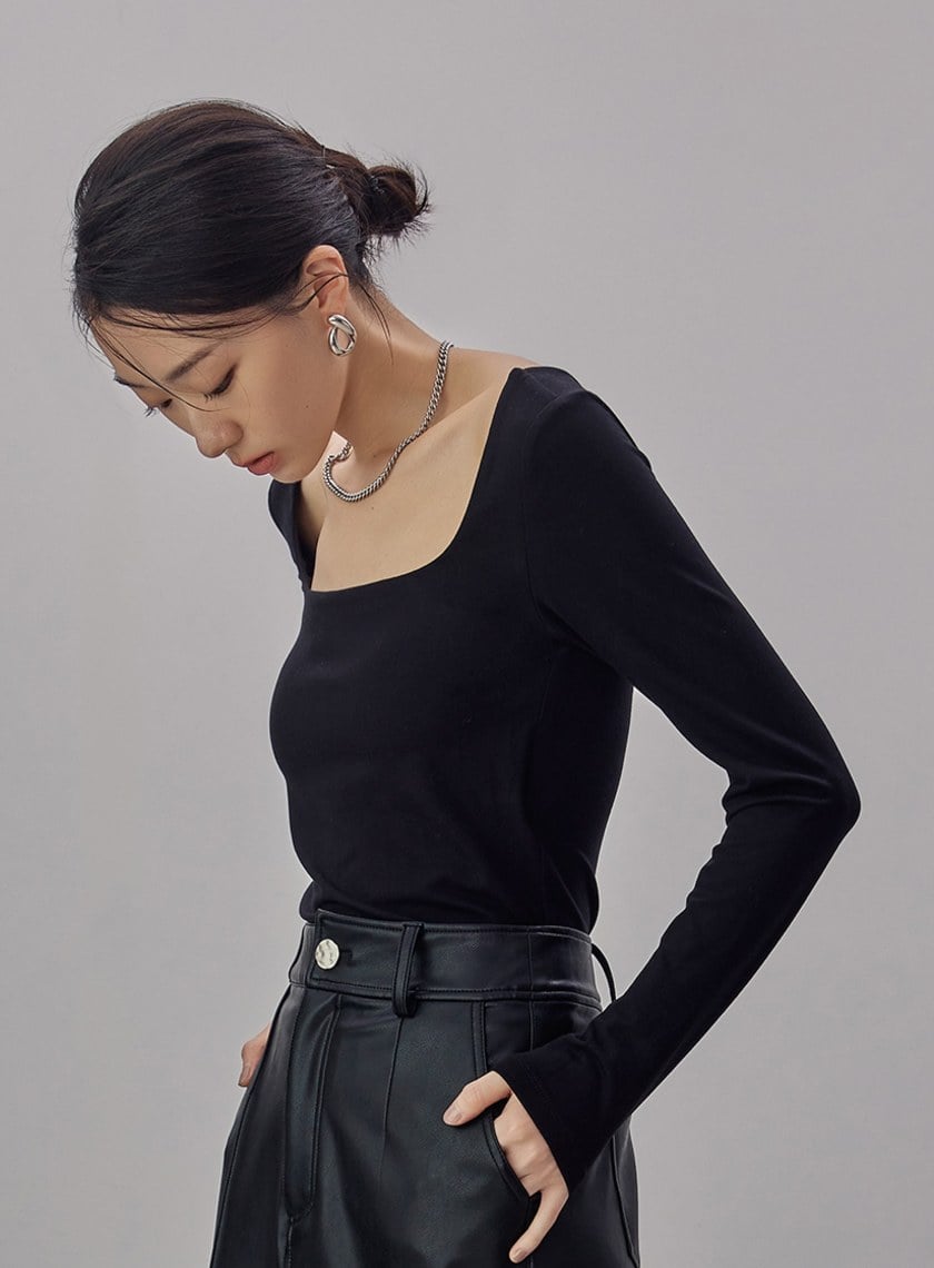 舒適美背發熱長袖BRA上衣